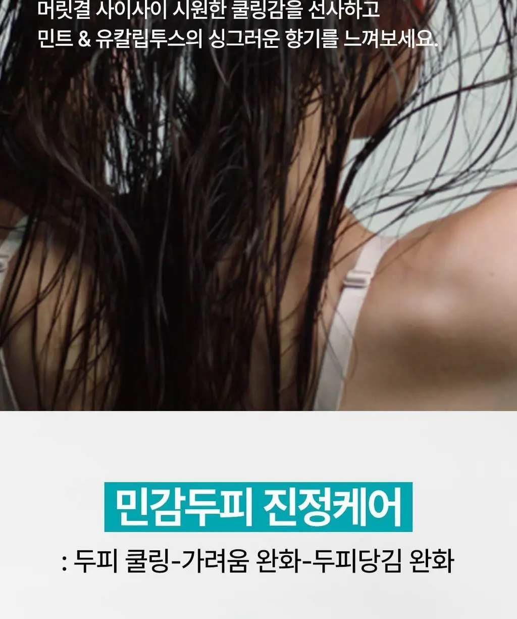 [두피 진정 케어] 르네휘테르 아스테라 프레쉬 진정&쿨링 샴푸 250ml 상세페이지 6